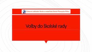 Výsledky voleb do Školské rady